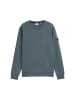 Tom Tailor Sweatshirt STRUCTURED CREWNECK in Grau