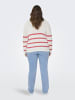 ONLY Carmakoma Strickpullover in Cloud Dancer 1