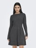 ONLY Kleid in Dark Grey Melange