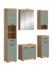 ebuy24 Badmöbelset Scout (5-teilig) Staubgrün 164 x 34 cm