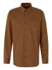 Bugatti Freizeithemd 1:1 Arm in cognac