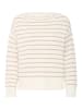 b. young BYNAGLA STRIPED JUMPER - loose fit in Humus Mix