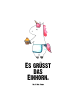 Mr. & Mrs. Panda Thermos Trinkflasche Einhorn Muffin mit Spruch in Weiß