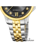 Candino Analog-Armbanduhr Candino Automatik silber, gold mittel (ca. 34mm)