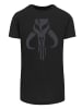 F4NT4STIC T-Shirt Star Wars Mandalorian Banther Skull in schwarz