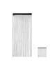 relaxdays 3x Fadenvorhang in Schwarz - (L)245 x (B)90 cm