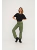 ONLY Cargo Hose Lockere Twill Jeans ONLMALFY in Grün