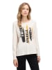 Betty Barclay Basic Shirt mit Placement in Beige/Taupe