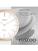 Oozoo Armbanduhr Oozoo Vintage Series weiß groß (ca. 44mm)