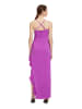 Vera Mont Abendkleid mit Volant in Shiny Grape