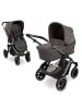 ABC-Design Kombi-Kinderwagen Salsa 5 Air inkl. Babywanne in braun
