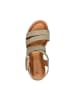 Tamaris Sandalen mit Klettverschluss Grün