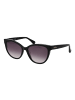 Max Mara Frauen Sonnenbrille Katzenauge Schwarz