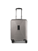 Redolz Essentials 14 4 Rollen Kabinentrolley 55 cm mit Dehnfalte coffee grey metallic