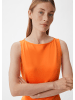 comma Kleid lang in Orange