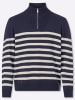 WITT WEIDEN Pullover in marine-ecru-gestreift