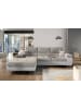 MF Design Amanda Recamiere Links in Grau -  (L) 203 x (B) 289 x (H) 85 cm