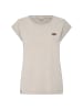 Oxmo Rundhalsshirt OXSille in Beige