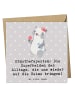 Mr. & Mrs. Panda Grußkarte Ergotherapeutin Superhelden mit Spruch in Grau Pastell