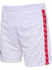 Hummel Hummel Kurze Hose 1Fck 23/24 Fußball Erwachsene Atmungsaktiv Schnelltrocknend in WHITE/TRUE RED