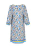 gaya Women Dress in Blue Multicolor