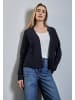 Street One Offener Strukturcardigan in Blau
