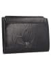 mano Donna Aurona Geldbörse RFID Leder 14 cm schwarz