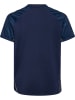 Hummel T-Shirt Hmlblaze Kinder in MARINE/SHADOW LIME