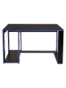MCW Schreibtisch J26, Schwarz-blau