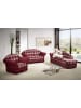 58 aufm Kessel SOFA 2-Sitzer Kama Bezug Flachgewebe Buche natur / rot