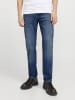 Jack & Jones Tapered Fit Jeans in Blue Denim