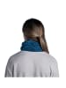 Buff Buff Merino Lightweight Solid Tube Scarf in Blau