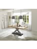 58 aufm Kessel ESSTISCH ausziehbar Elene 160x90x76 Graphit/Asteiche