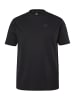 JP1880 Kurzarm T-Shirt in schwarz