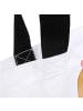 Mr. & Mrs. Panda Tote Bag Hamster Hut mit Spruch in Weiß