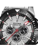 Festina Chronograph-Armbanduhr Festina Chrono Bike silber extra groß (ca. 47mm)