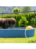 relaxdays Hundepool in Blau - (H)30 x Ø 160 cm