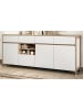 Furn.Design Sideboard weiß, Eiche, Kommode skandinavisch 193 cm, Soft-Close