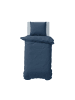NAUTICA HOME Nautica Bettwäsche-Set SOLID Indigo 155x220 cm in Blau