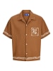 Jack & Jones Hawaii-Hemd in Nuthatch