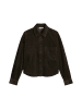 Marc O'Polo DENIM Cordbluse loose in Black Espresso