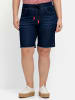 sheego Bermudas in dark blue denim