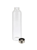 APS Trinkflasche in transparent,  Höhe 26,5 cm, Ø 7 cm, 0,75 Liter