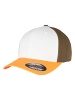  Flexfit  Flexfit Unisex 3-Tone Flexfit in neonorange/white/olive