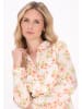 Usha Women Dress in offwhite multicolor