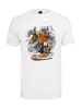 Mister Tee Mister Tee Herren Vintage Ballin Tee in white