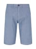 Tom Tailor Short STRUCTURED regular/straight in Blau