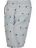 Urban Classics Urban Classics Badeshorts in skull/lightasphalt/black