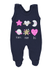 TupTam Baby Strampler mit Aufdruck Spruch 5er Pack in weiß/beige