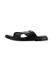 ELONG Flache Slipper-Sandalen Schwarz